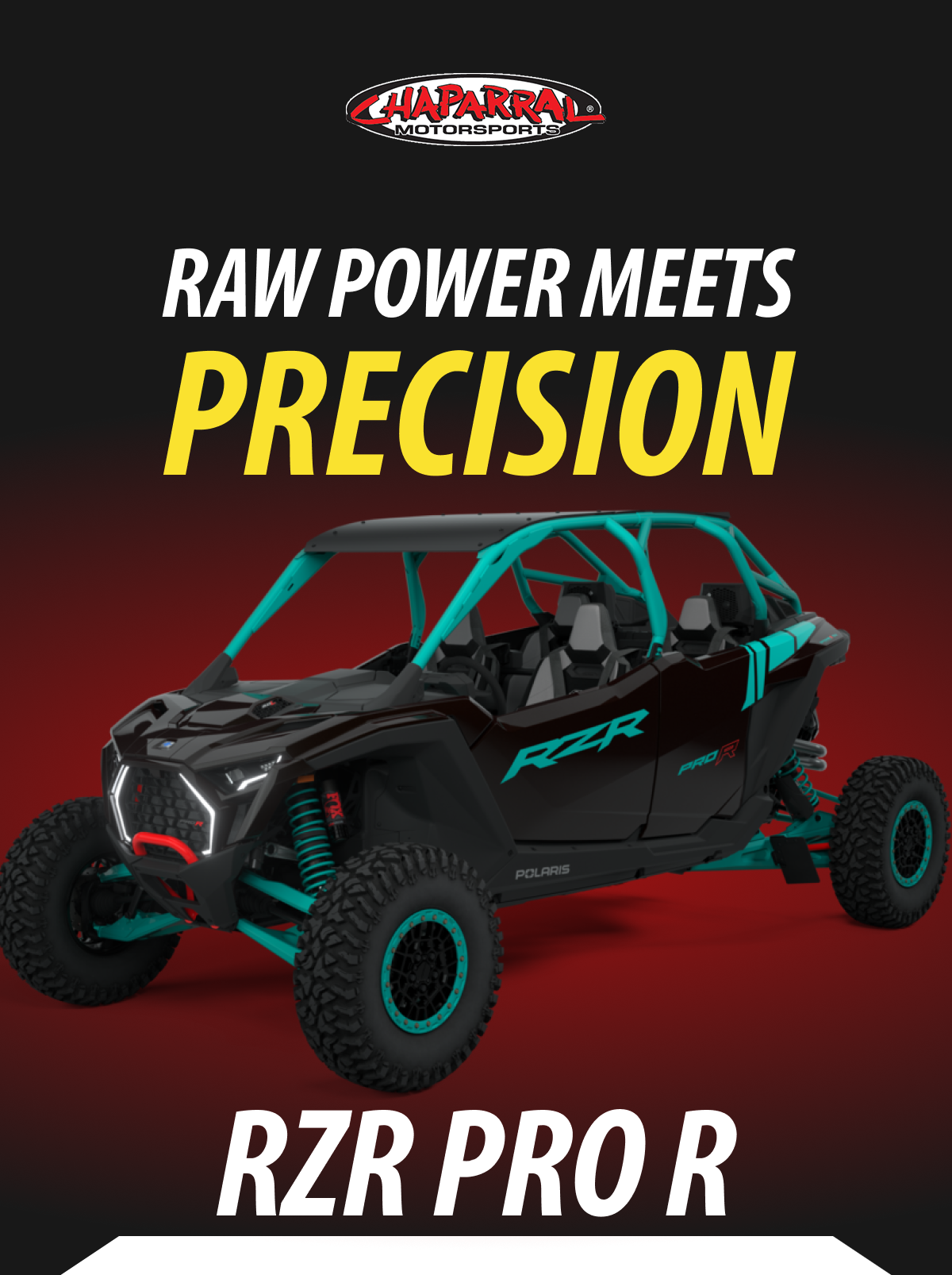 RAW POWER MEETS PRECISION: RZR PRO R